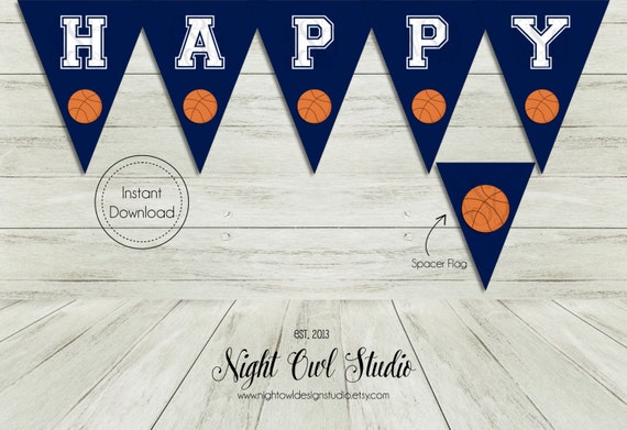 Basketball Birthday Banner-basketball-birthday Banner-are You | Etsy