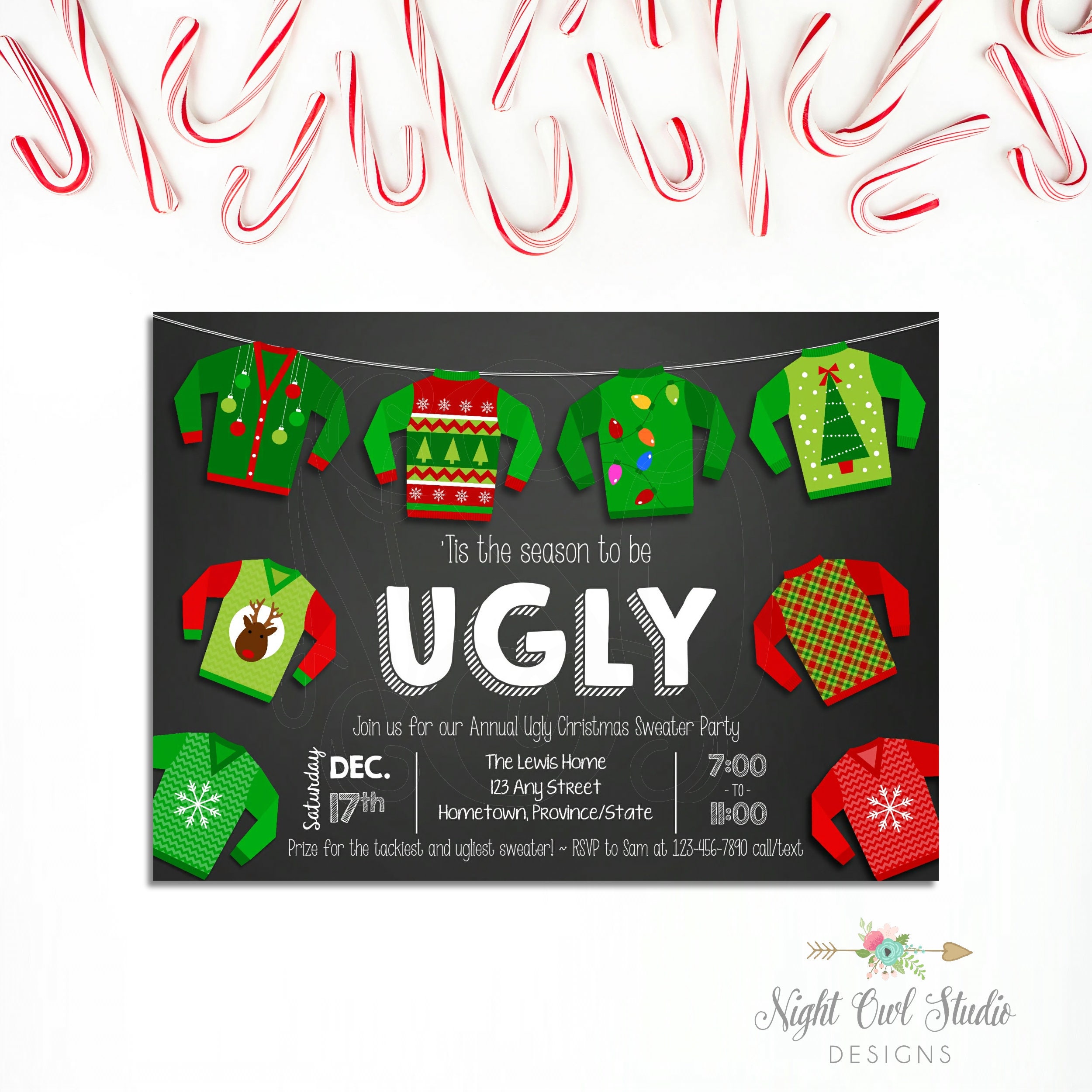 tacky christmas party