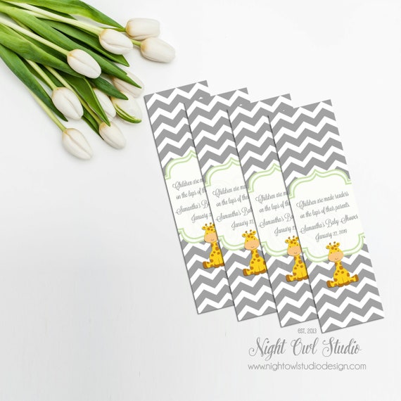 Bookmark Favors Storybook Theme Favors Bookmark Favours Gray