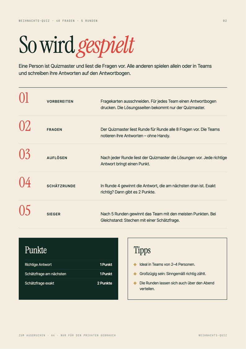 Christmas Trivia Game Printable | 40 Christmas Quiz Questions with Answers | Family Holiday Party Game | Office Party Quiz image 4