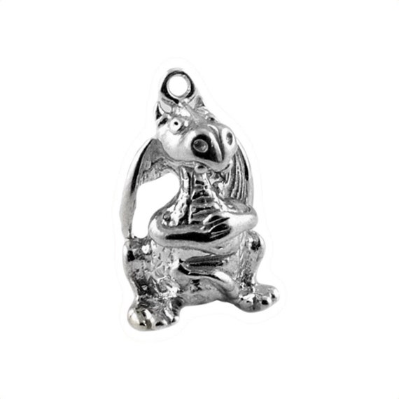 Kerraom Sterling Silver Dragon Charms for Bracelet
