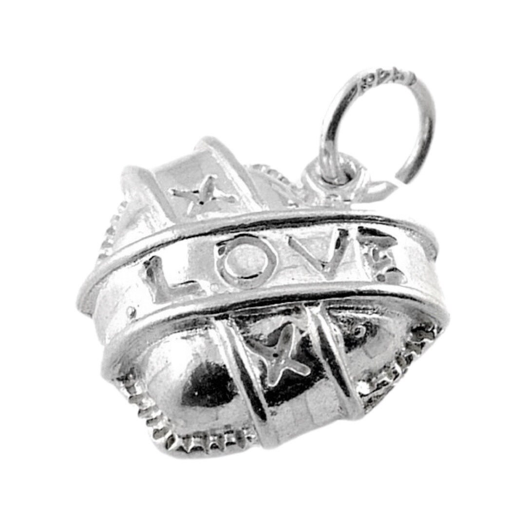Ciondolo A Cuore Largo In Argento 925 &ndash; Perfetto Per San Valentino, Anniversario O Regalo D'amore