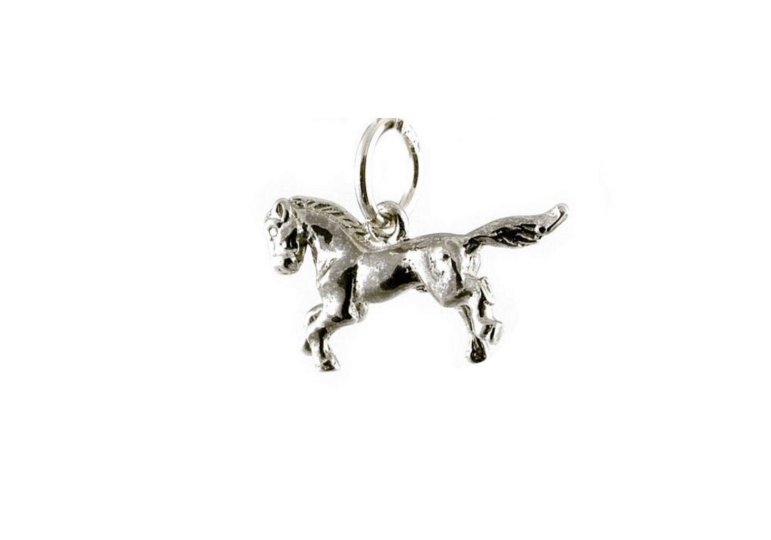 Sterling Silver Horse Charm for Bracelets, Horse Charm, Child's Charm