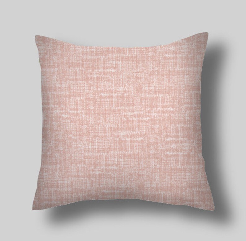 blush decorative pillows