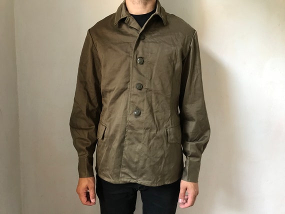 Vintage 70's Soviet Union Military Jacket USSR Army Jacket Vintage 70's Soviet Union Military Jacket USSR Army Jacket