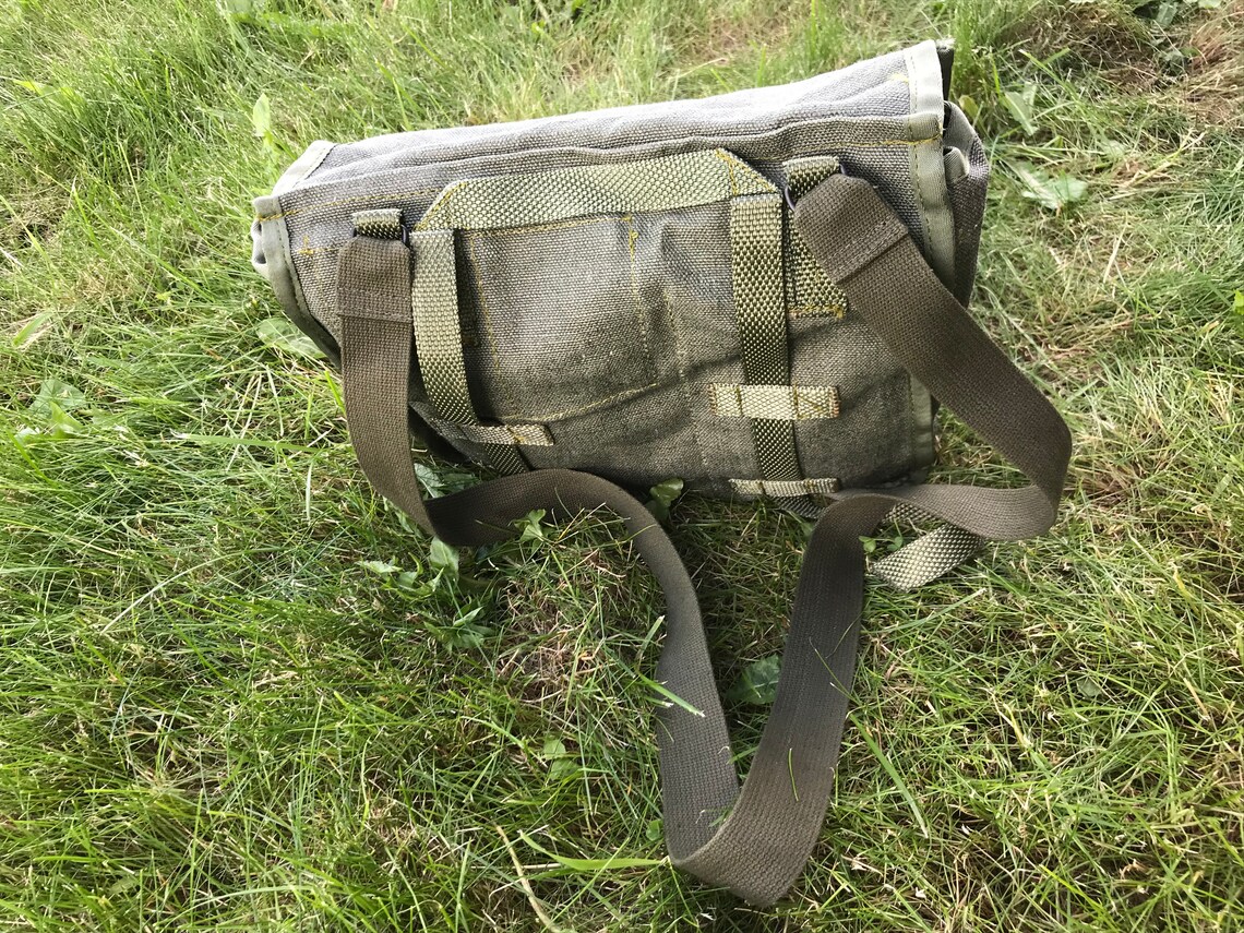 Army Surplus Shoulder Bag Vintage 80's Army Surplus Bag Etsy