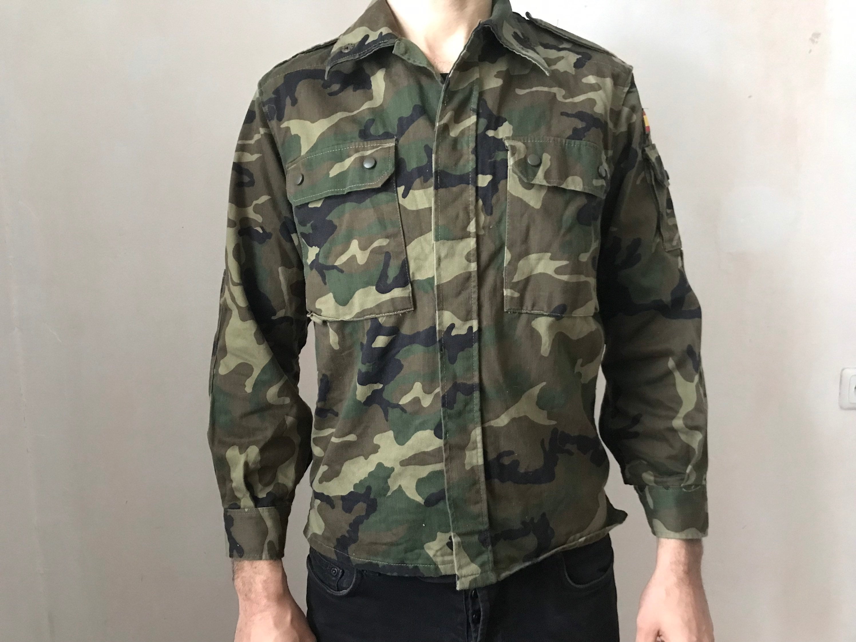 Mens camo deals field jacket