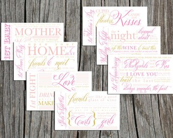 Marriage Milestone Wine Basket Main Tag A Year of Firsts - Etsy