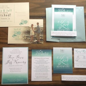 Printable Watercolor Wedding Set