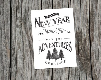 Set of New Years Cards *Packs of 10*