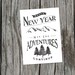 Set of New Years Cards *packs of 10* - Etsy