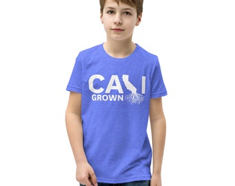 Cali Grown KidsT-Shirt - Cool Kid California Roots shirt, back to school