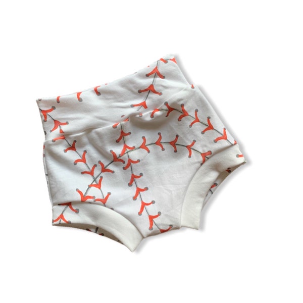 Baseball Organic Bloomers Bummies | Rookie of the Year | Gender Neutral | Baby Shower | 1st Birthday | Father’s Day