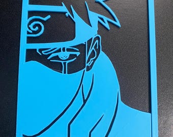 Kakashi 3d wall art