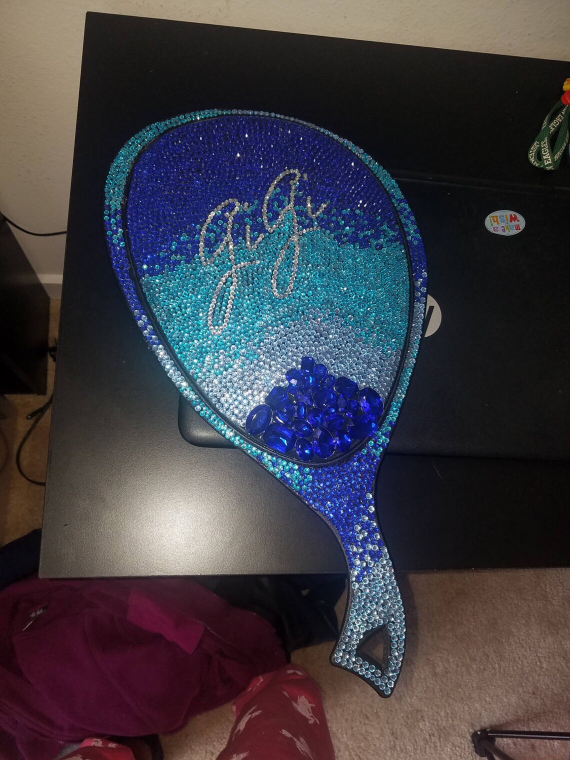 Large Hand Held Mirror Etsy