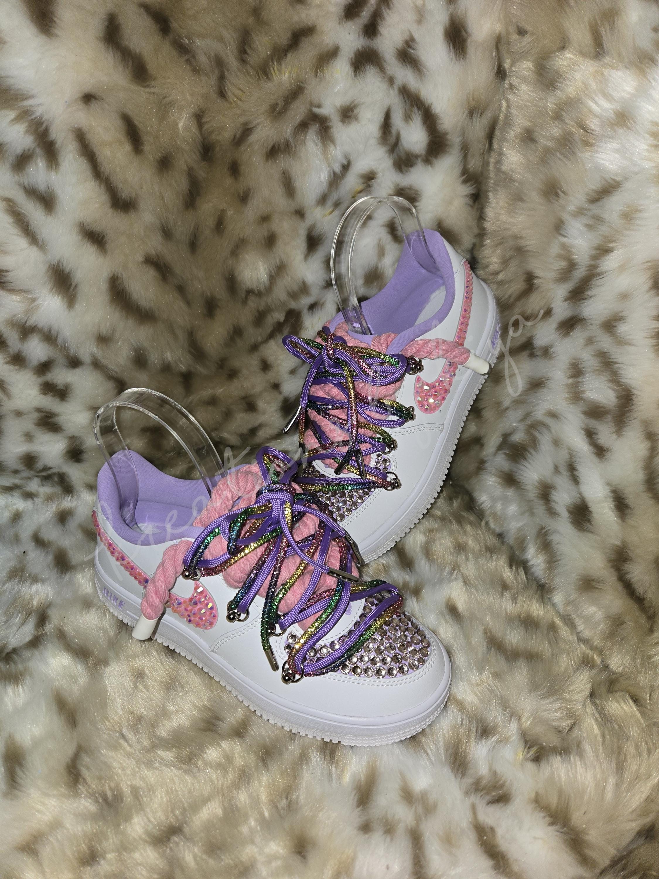 Rhinestone Drip AF1 - Etsy