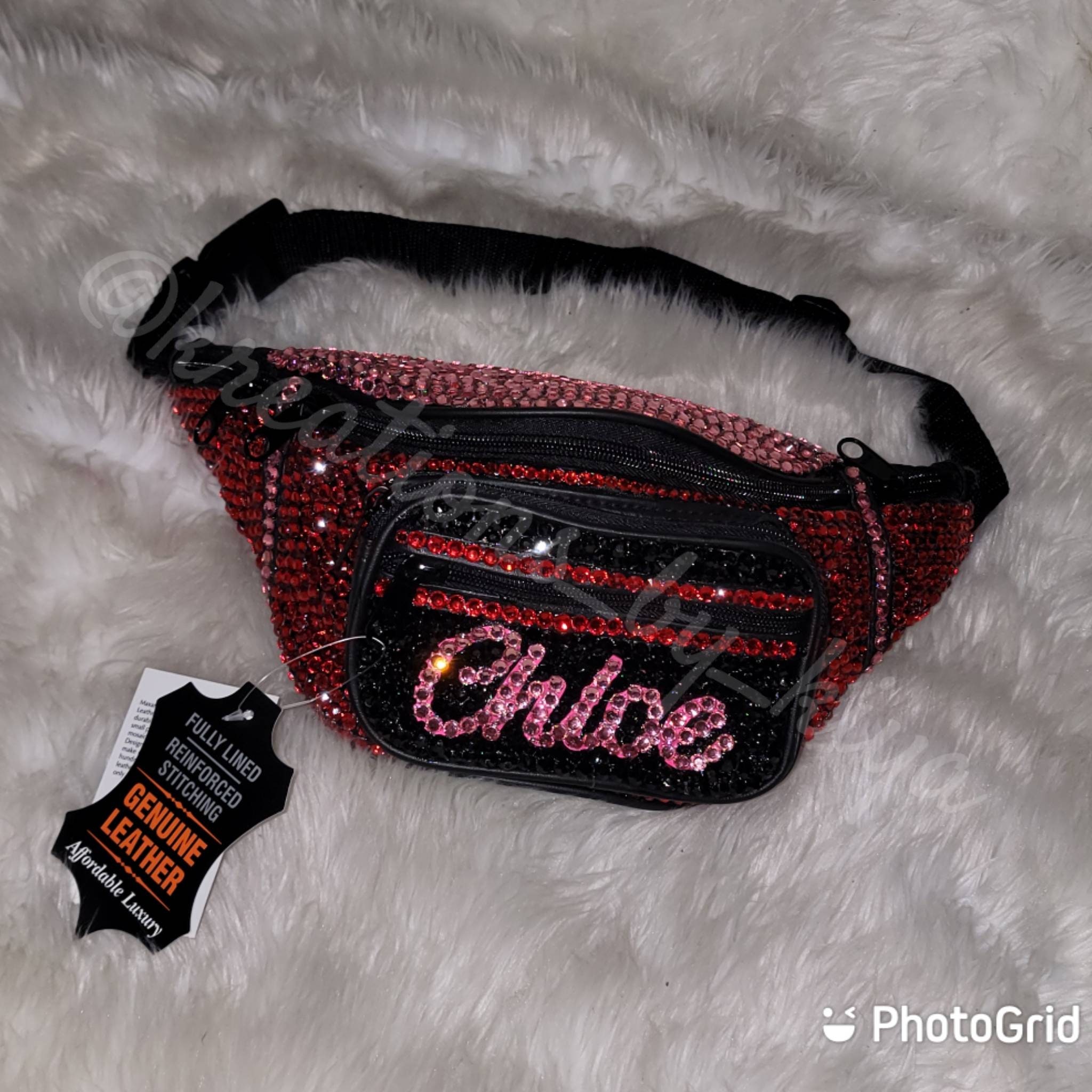 Bedazzled fanny pack deals