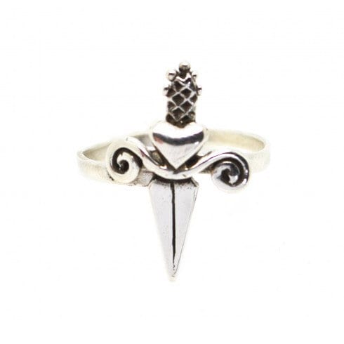 Dagger Knife Ring, Sword Jewelry, Tiny Charm Rings, Fantasy Medieval Theme  Ring 