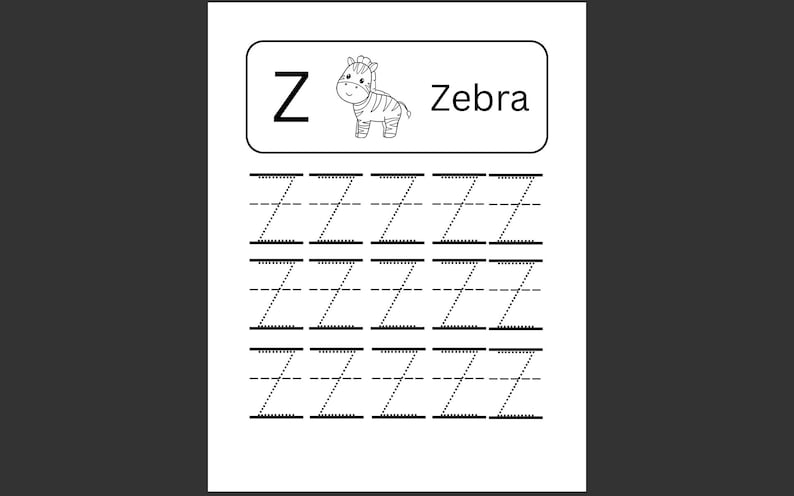 Trace Abc R Alphabet Tracing Worksheets - Etsy