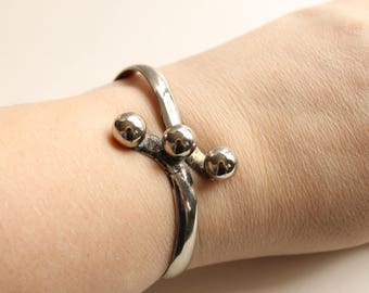 MID CENTURY Modern Copper 1960/'s Vintage COPPER Bracelet Link Bracelet with Star Motif