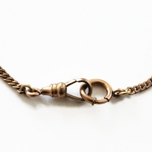 Antique Gold Filled Watch Chain - H. D Merritt Company - Victorian Men&#39;s Accessory - Circa 1880&#39;s