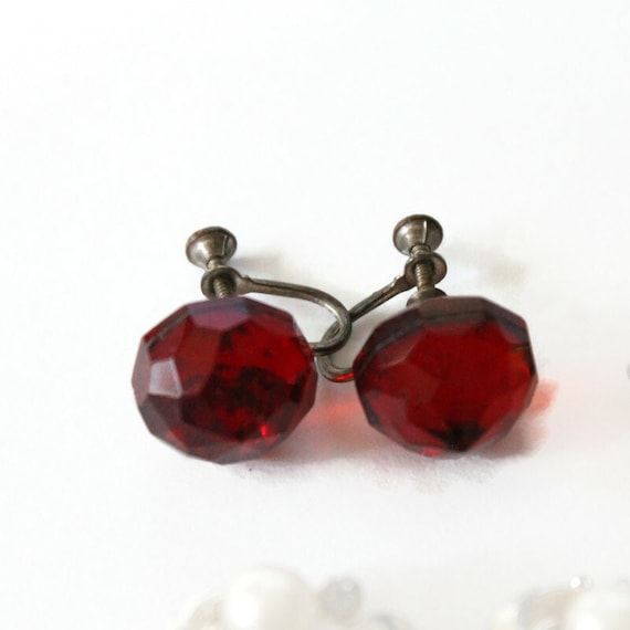 Lot De 6 Paires De Boucles D'oreilles Vintage - 4 à Clipser, Occasion Très Bon état