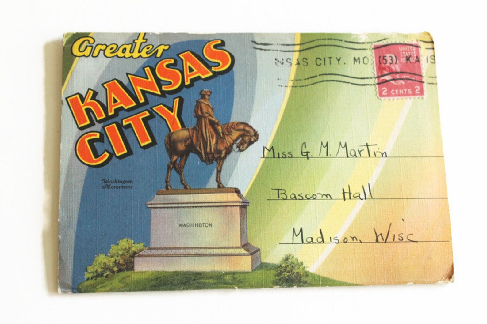 Vintage Kansas City Post Card Book Fold Out Booklet Curt Etsy