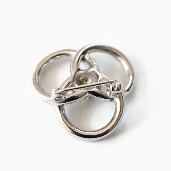 Vintage Bogoff Rhinestone Brooch - Mid Century Je… - image 3