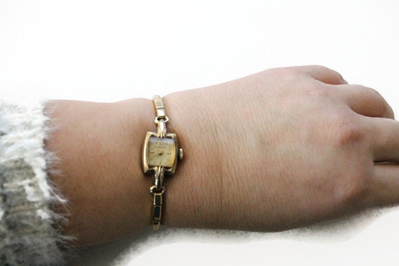 Vintage Hamilton Women's Watch - 10K Gold Filled - Circa
