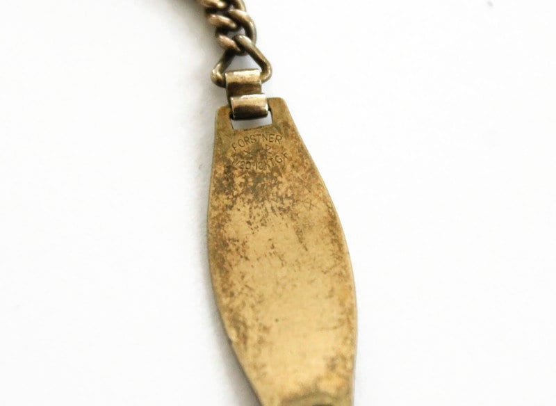 Vintage Gold Filled ID Bracelet - Initials S.A.H - Forstner