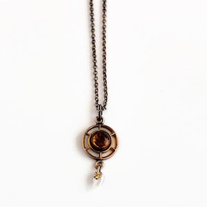 Antique Art Deco Lavalier Necklace with Seed Pearl - Circa 1920&#39;s
