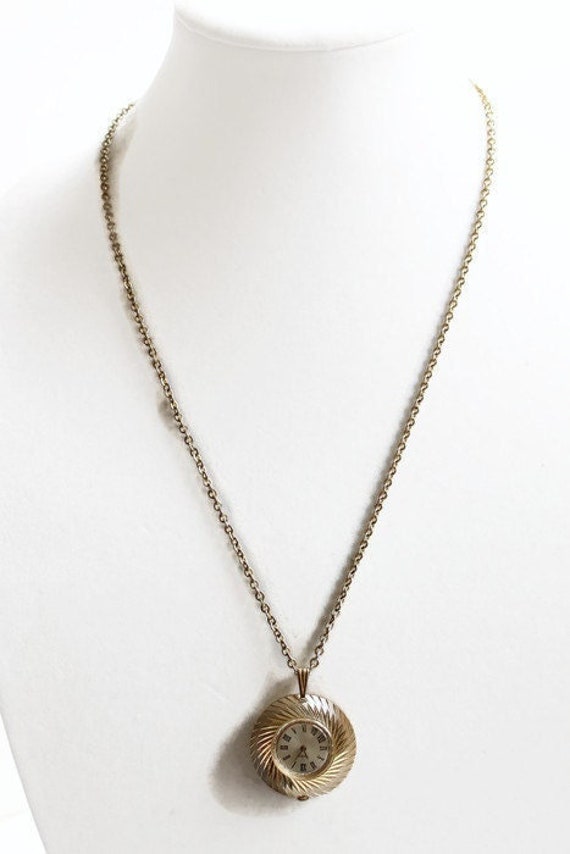 Timex necklace watch hot sale