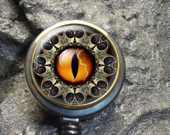 Eye Retractable ID,Badge Holder,Badge ID Reel,Office Badge Reel,ID Holder