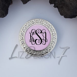 Rhinestones Purse Hook - Personalized Purse Holder - Monogram Purse Hanger -Rhinestones Purse Hook -Purse Table Hook -Handbag Hanger Hook
