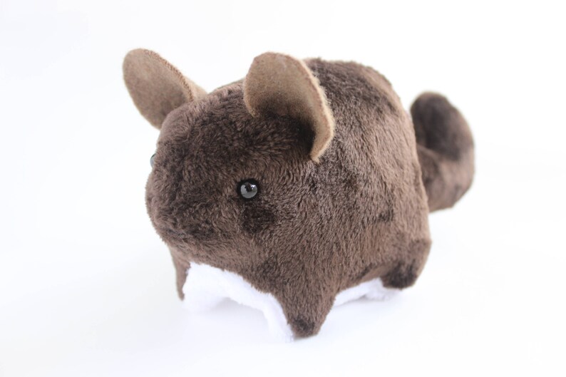 Chinchilla Stuffed Animal Chinchilla Plush Stuffed Toy Etsy