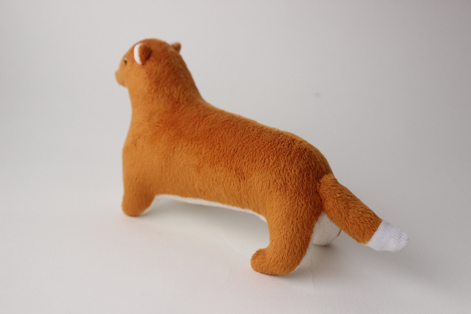 Red Cardigan Welsh Dog Stuffed Animal Plush Animal Dog Etsy