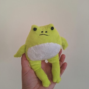 Frog doll, Stuffed frog, frog soft toy