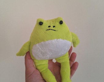 Frog doll, Stuffed frog, frog soft toy