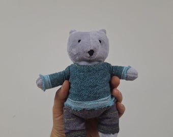 Wombat OOAK handmade cloth doll