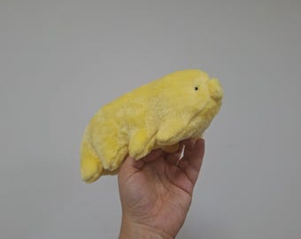 Handmade Tardigrade Plush Toy – Cute Water Bear, Soft Science Gift