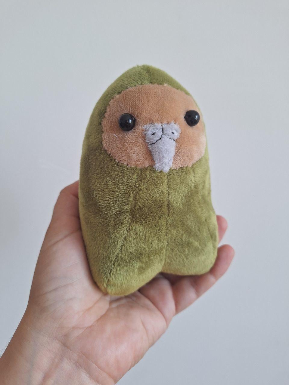 カカポ オウム ニュージーランド オウム 装飾枕 ぬいぐるみ カカポ