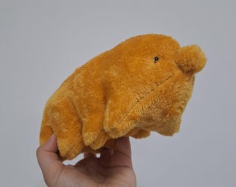 Handmade Tardigrade Plush Toy – Cute Water Bear, Soft Science Gift