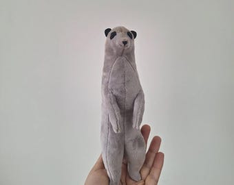 Meerkat plushie made to order