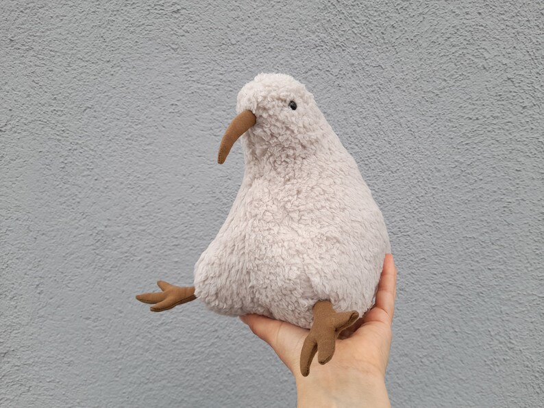 Kiwi Bird Soft Toy Kiwi Plush Kiwi Bird Stuffed Toy Etsy