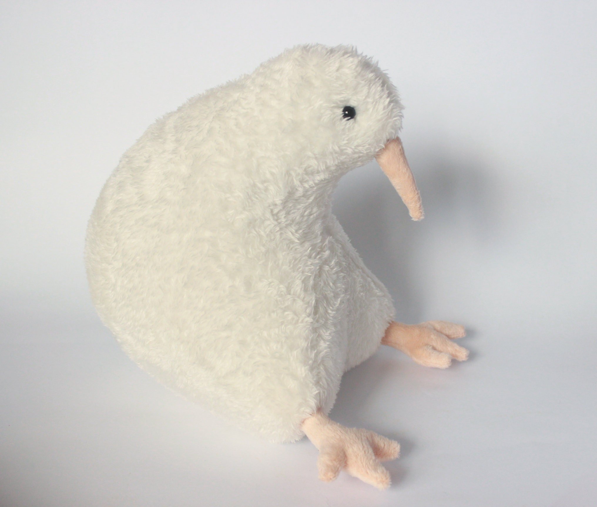 Albino Kiwi Bird soft toy kiwi plush kiwi bird stuffed | Etsy