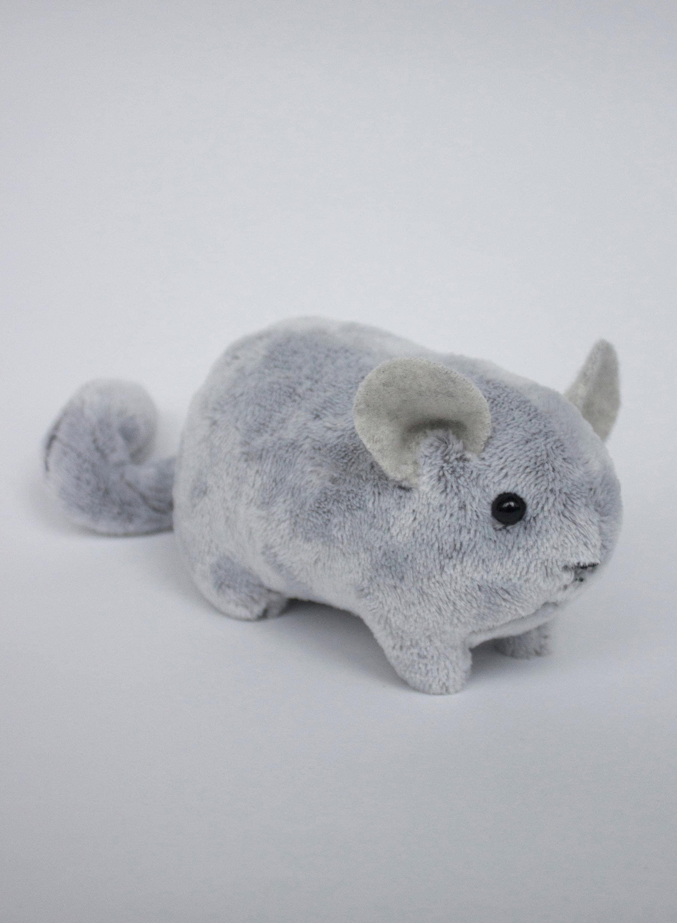 Chinchilla Stuffed animal chinchilla plush stuffed toy Etsy