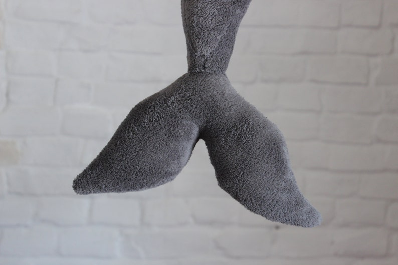 large stuffed toy whale whale home decor pillow Big plush sperm whale