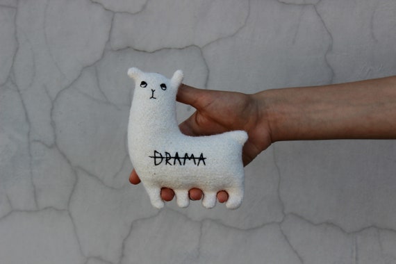 drama llama stuffed animal
