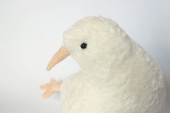 Albino Kiwi Bird Soft Toy - Kiwi Plush - Kiwi Bird Stuffed Toy - Etsy