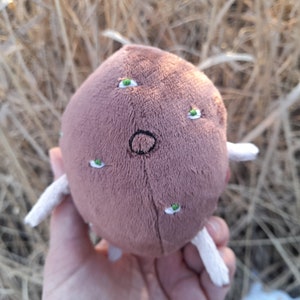 Potato plushie - stuffed toy potato - potato man - monster doll #2